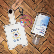 Coast Guard ITH 3 Oz. Sanitizer Case 5x7