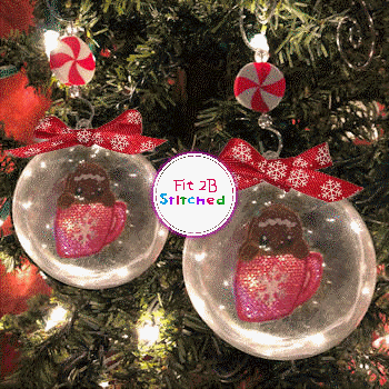 Cocoa Gingerbread Floating FSL Orn 2 Sizes