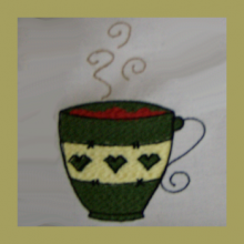 Coffee Cup Single 4x4