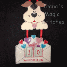 Count Down Til Valentine ITH-Dog
