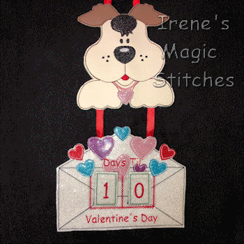 Count Down Til Valentine ITH-Dog