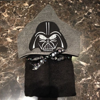 Darth Dude Towel Hoodie