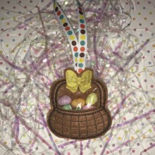 Easter Basket ITH Candy Holder