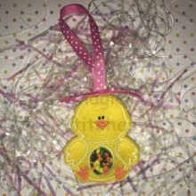 Easter Chick ITH Candy Holder
