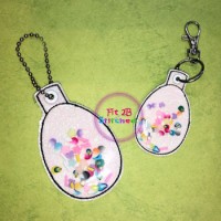 Easter Egg ITH Shaker Tag 2 Sizes