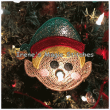 Elf FSL String Light Ornament
