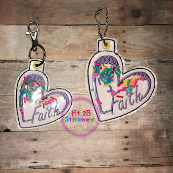 Faith ITH Shaker Tag 2 Sizes