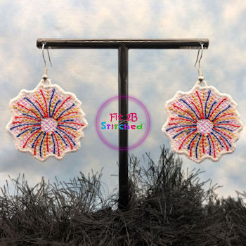 Firework FSL Earring Set