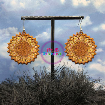 Flower 7 FSL Earring Set