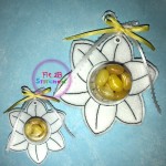 Flower 7 ITH Candy Cup Holder 2 Sizes