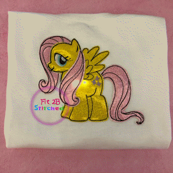 Fluttershy Flasher Appl. 2 Sizes