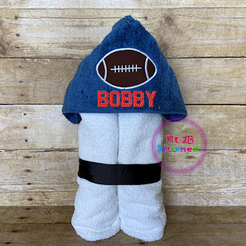 Football Towel Hoodie