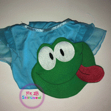 Frog ITH Pajama Bag 4 Sizes
