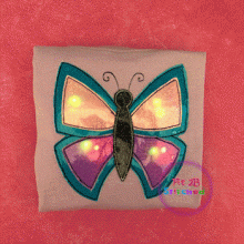 Funkie Butterfly Flasher Appl. 2 Sizes
