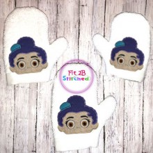 Guppy 1 ITH Bath Mitt 5x7