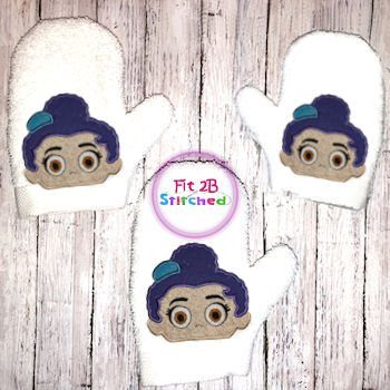 Guppy 1 ITH Bath Mitt 5x7