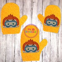 Guppy 2 ITH Bath Mitt 5x7