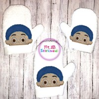 Guppy 3 ITH Bath Mitt 5x7