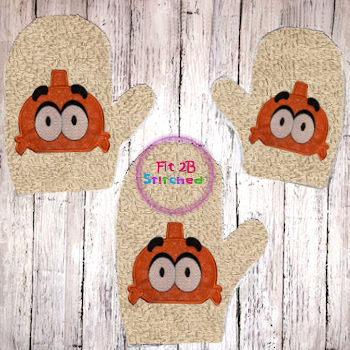 Guppy 7 ITH Bath Mitt 5x7