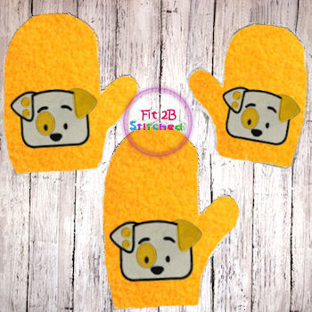 Guppy 9 ITH Bath Mitt 5x7