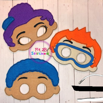 Guppy Friends ITH Kid Mask Set 1