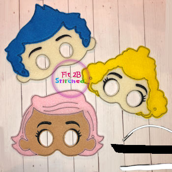 Guppy Friends ITH Kid Mask Set 2