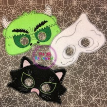 Halloween ITH Kid Mask Set 3