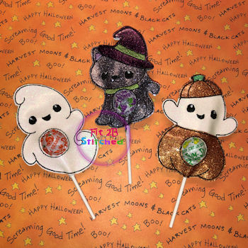 Halloween ITH Sucker Buddy Set 2