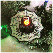 Halloween Spider FSL String Light Orn
