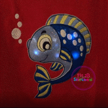 Happy Fish Flasher Appl. 2 Sizes