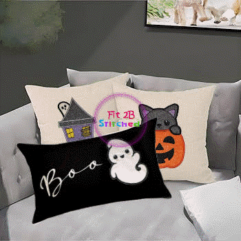 Happy Ghost Appl 2 Sizes