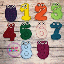 Happy Numbers ITH Finger Puppet