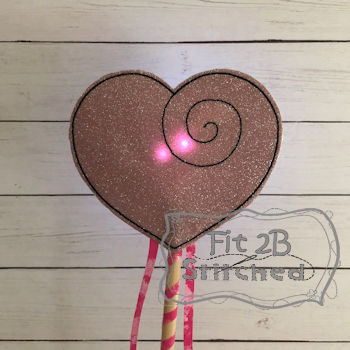 Heart Flashing Light Wand