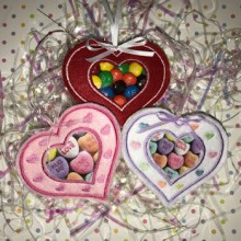 Valentine Heart ITH Candy Holder