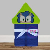 Hedgehog Gang 1 Towel Hoodie