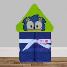 Hedgehog Gang 1 Towel Hoodie
