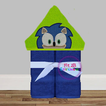 Hedgehog Gang 1 Towel Hoodie
