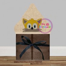Hedgehog Gang 2 Towel Hoodie