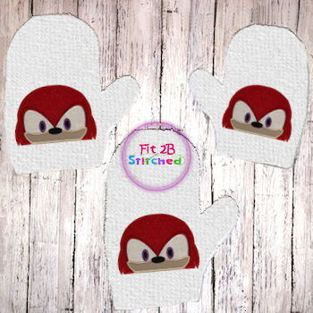 Hedgehog Gang 3 ITH Bath Mitt 5x7
