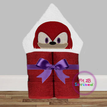 Hedgehog Gang 3 Towel Hoodie