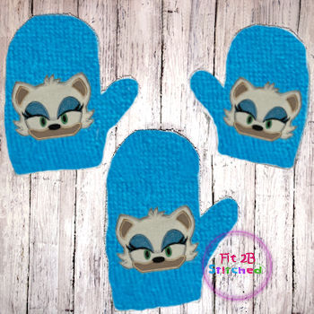 Hedgehog Gang 4 ITH Bath Mitt 5x7