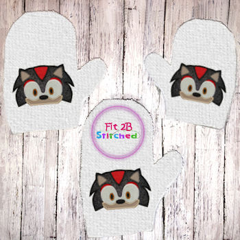 Hedgehog Gang 5 ITH Bath Mitt 5x7
