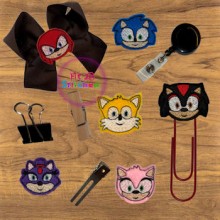 Hedgehog Gang ITH Feltie Set 1