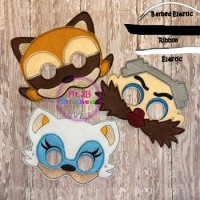 Hedgehog N Friends ITH Kid Mask Set 3