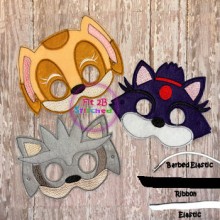 Hedgehog N Friends ITH Kid Mask Set 4