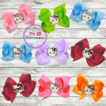 Hello Miss Kitty ITH Feltie Set 1