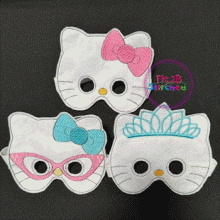 Hello Miss Kitty ITH Kid Mask Set 1