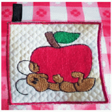 Hungry Ant Pot Holder ITH 5x5 
