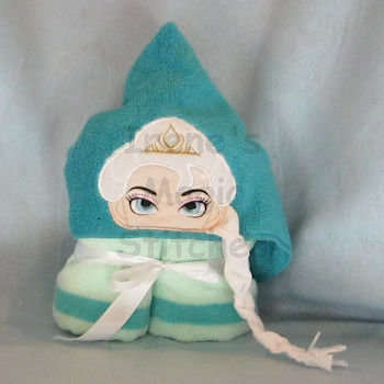 Ice Queen Towel Hoodie