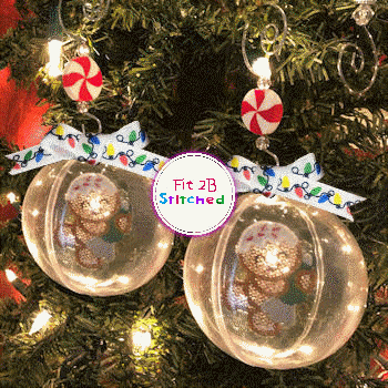 Icing Gingerbread Floating FSL Orn 2 Sizes